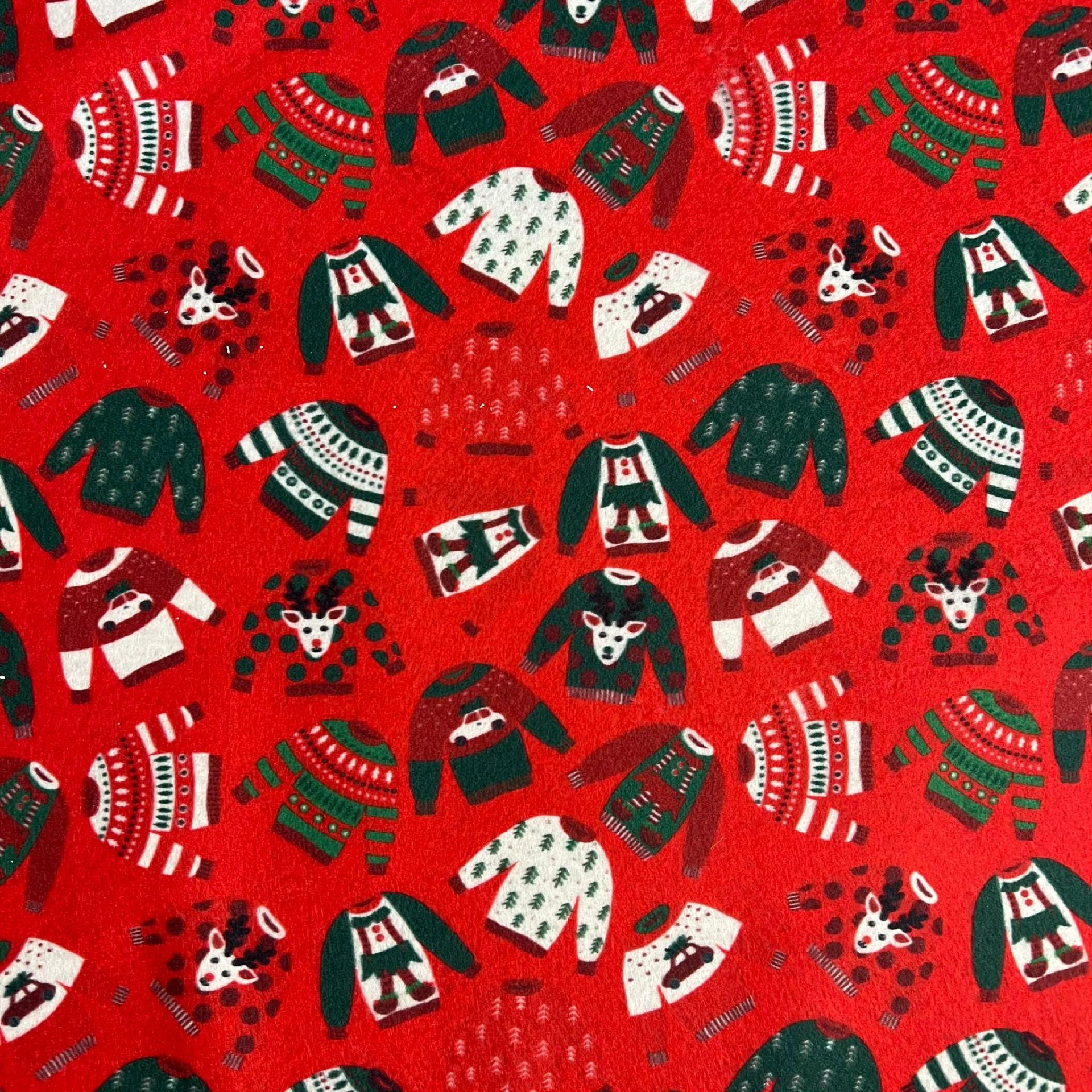 Pannolenci rosso o con decori natalizi 1mm Arti e Grafica 90 x 50 cm -  Bagheria (Palermo)