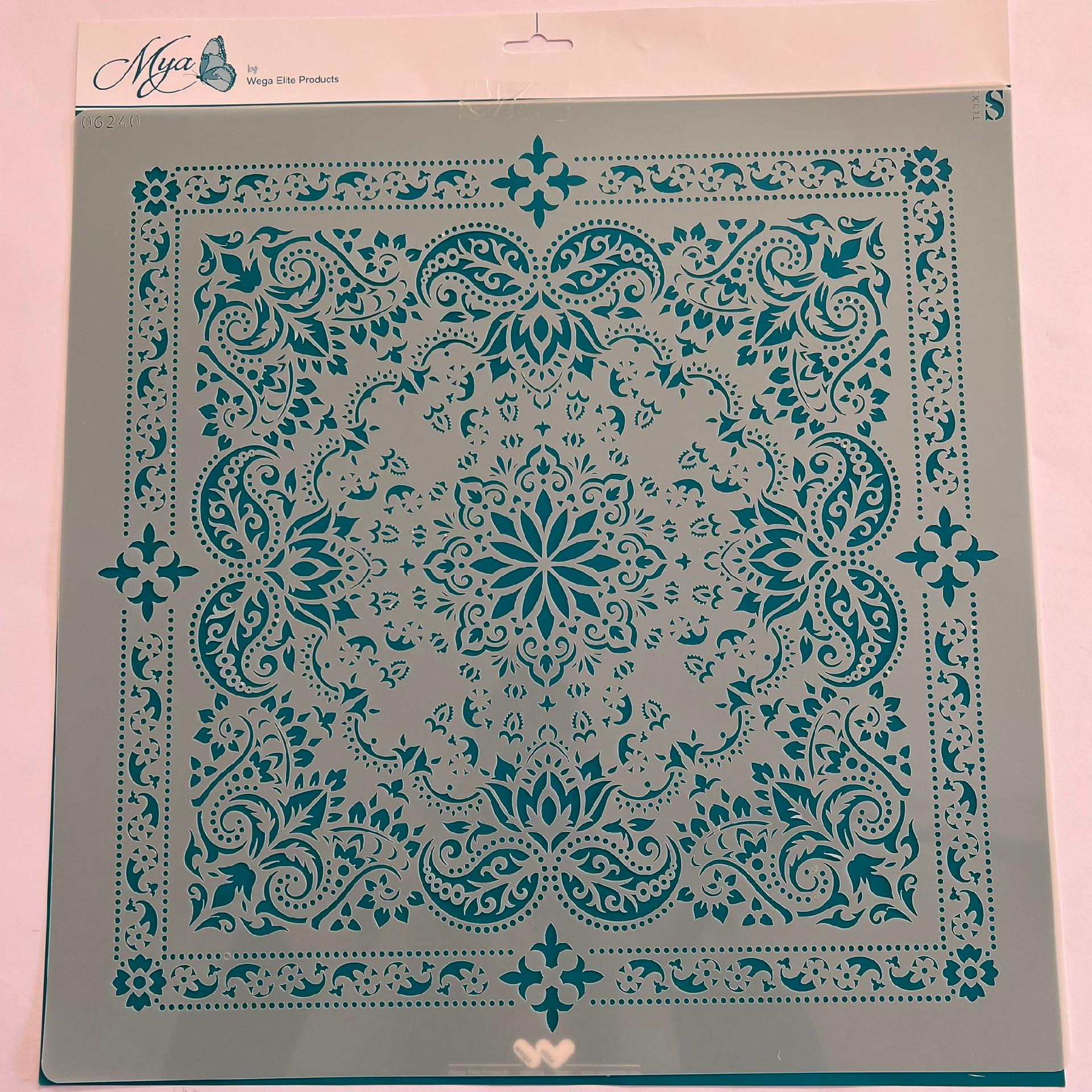 Stencil wega elite products 40x40cm