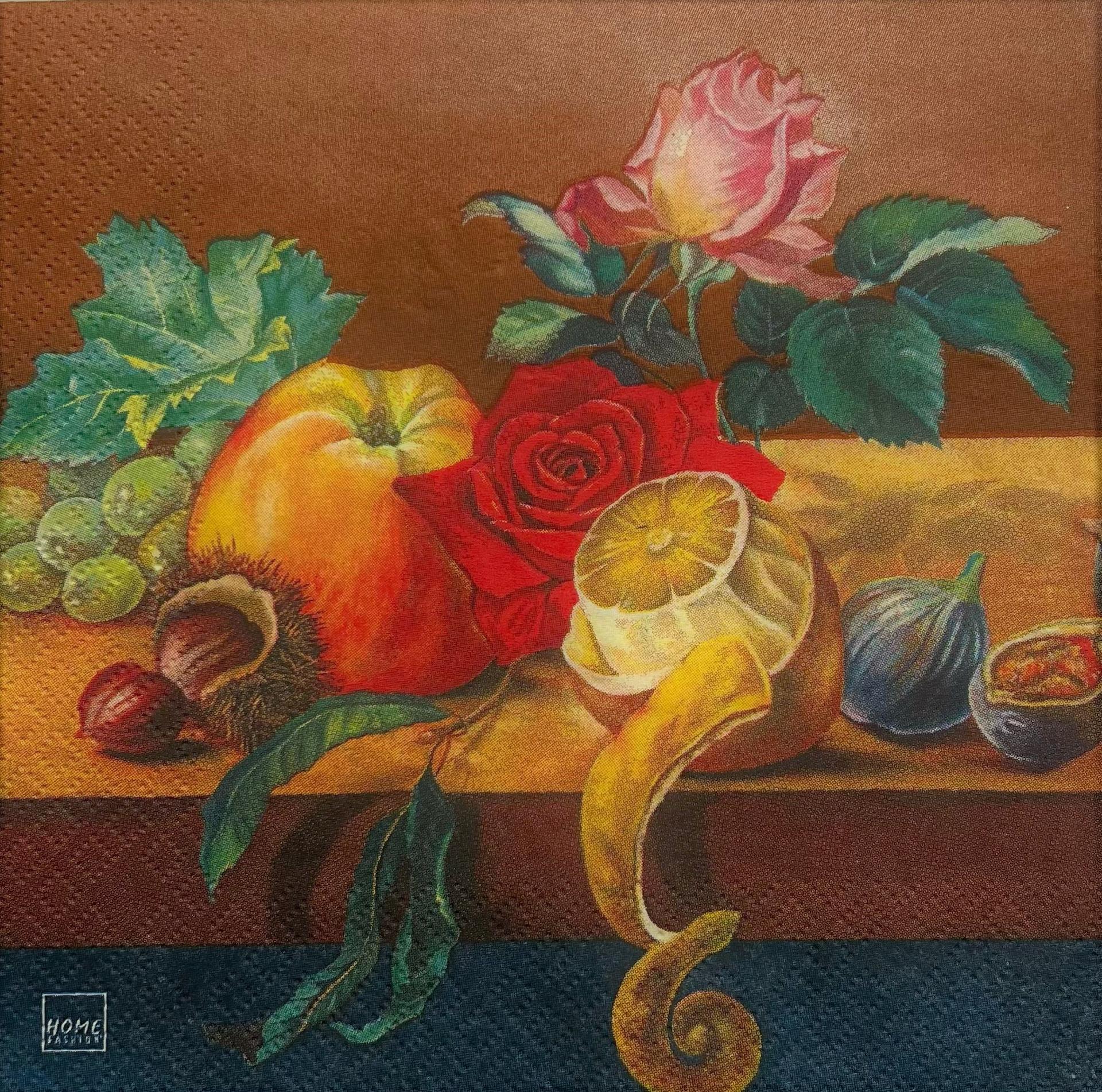 tovaglioli per decoupage immagine fiamminga arti e grafica busta da 2 pezzi 33 x 33 cm