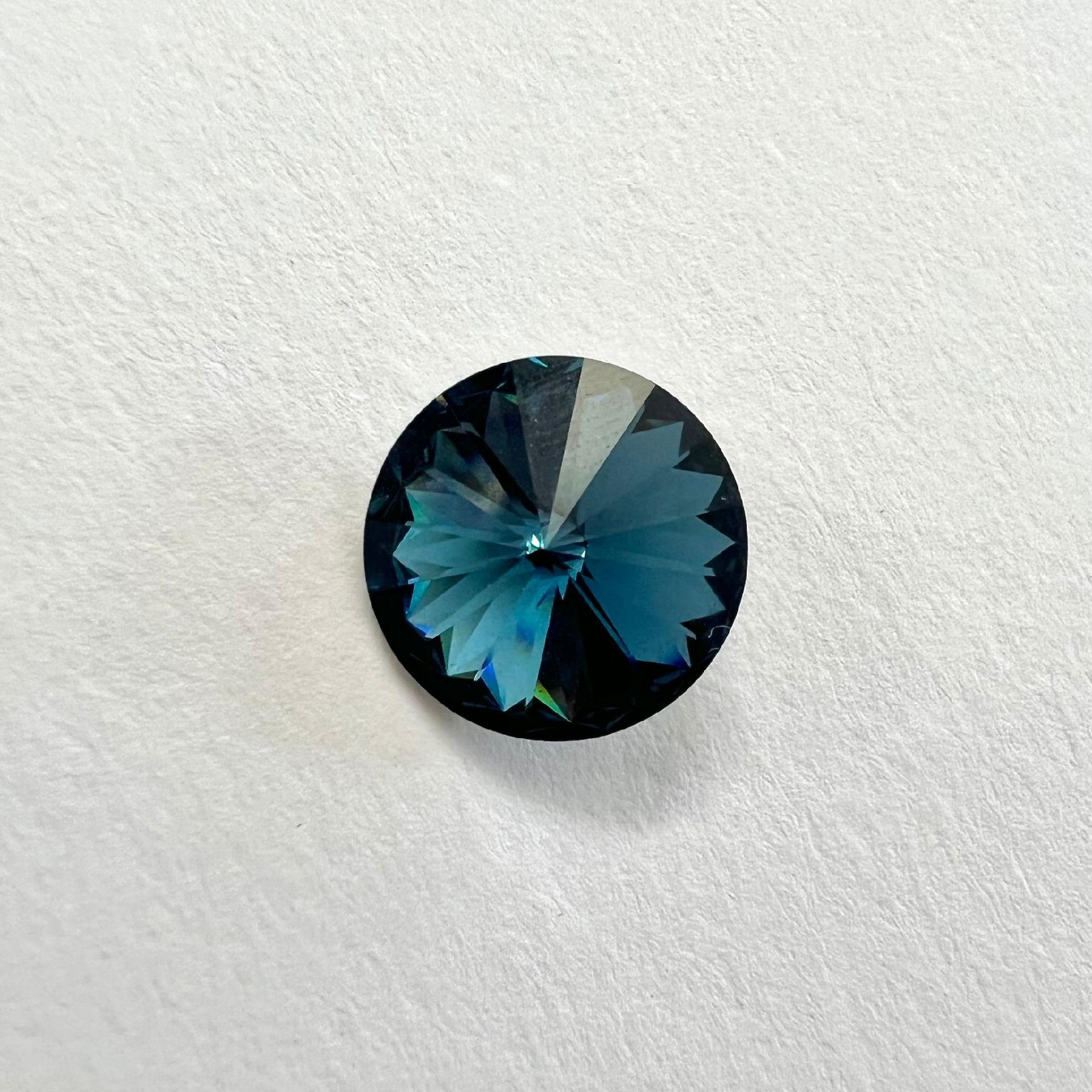 Rivoli colore montana 14 mm swarovski busta da tre pezzi
