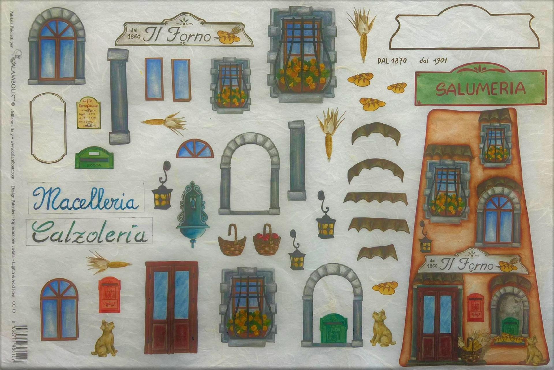 Carta di riso il forno stamperia foglio 33x48