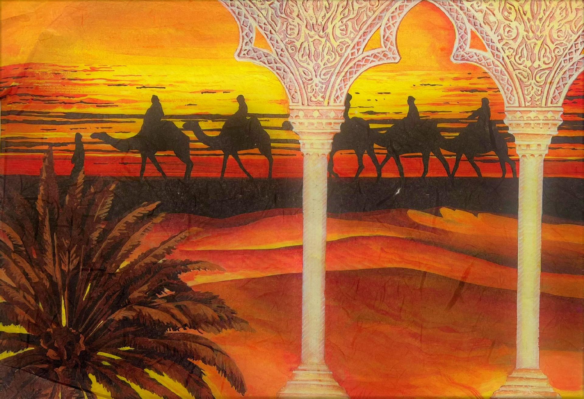 Carta riso Marocco stamperia 33x48