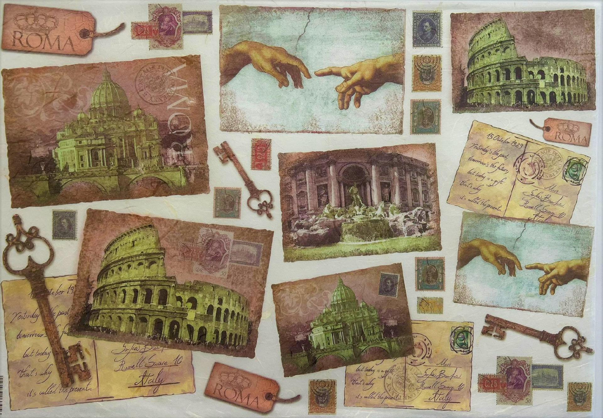 Carta riso Roma stamperia 33x48