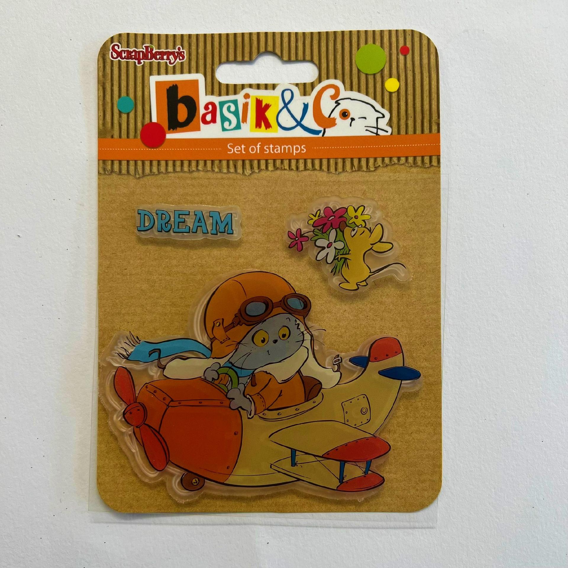 Timbro alta definizione caucciù Dream Stamperia 10,5 x 14,5 cm