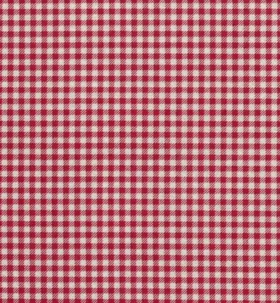 pannolenci a quadrucci bianco e rosso Stafil 30x40cm