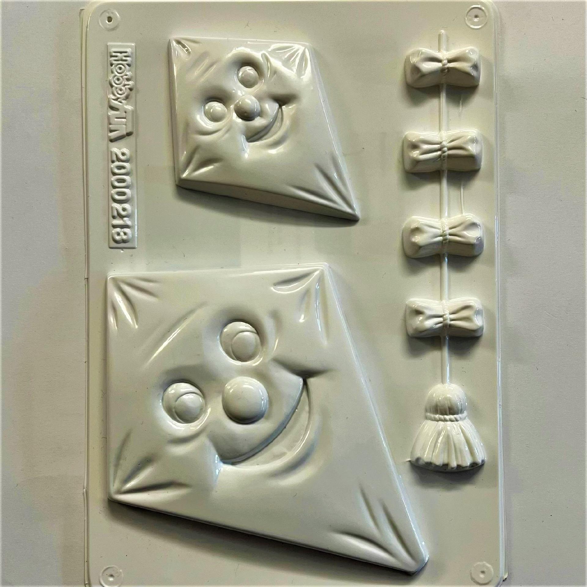 Stampo in plastica - aquiloni hobby fun 16 cm x 23 cm