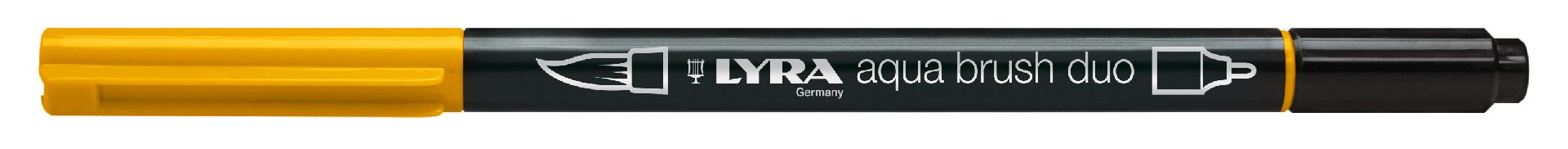 pennarello aqua brush duo lyra giallo cromo scur