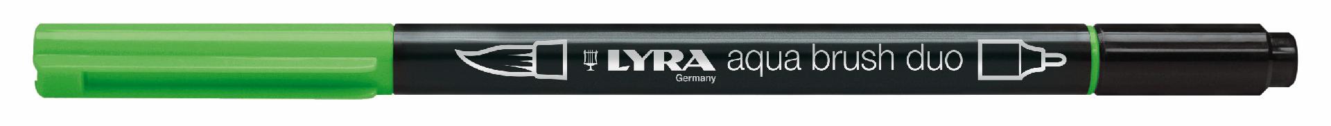 pennarello aqua brush duo lyra verde brillante