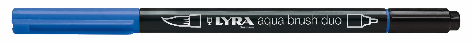 pennarello aqua brush duo lyra turchese intenso