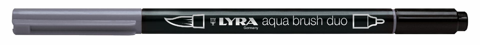pennarello aqua brush duo lyra medio grigio caldo