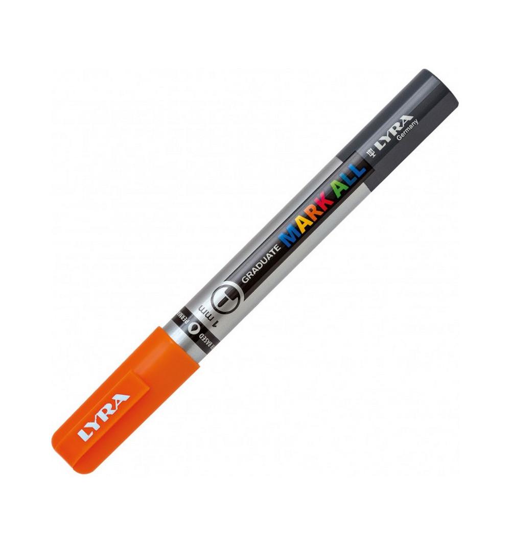 mark all ( marcatori universali) lyra arancio S (1mm)