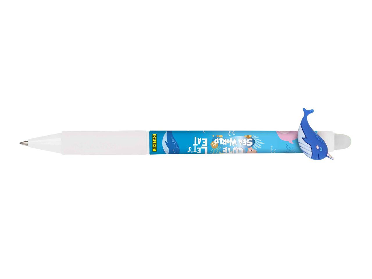 penna  cancellabile magixx inchiostro blu 0,7 mm OnLine whale