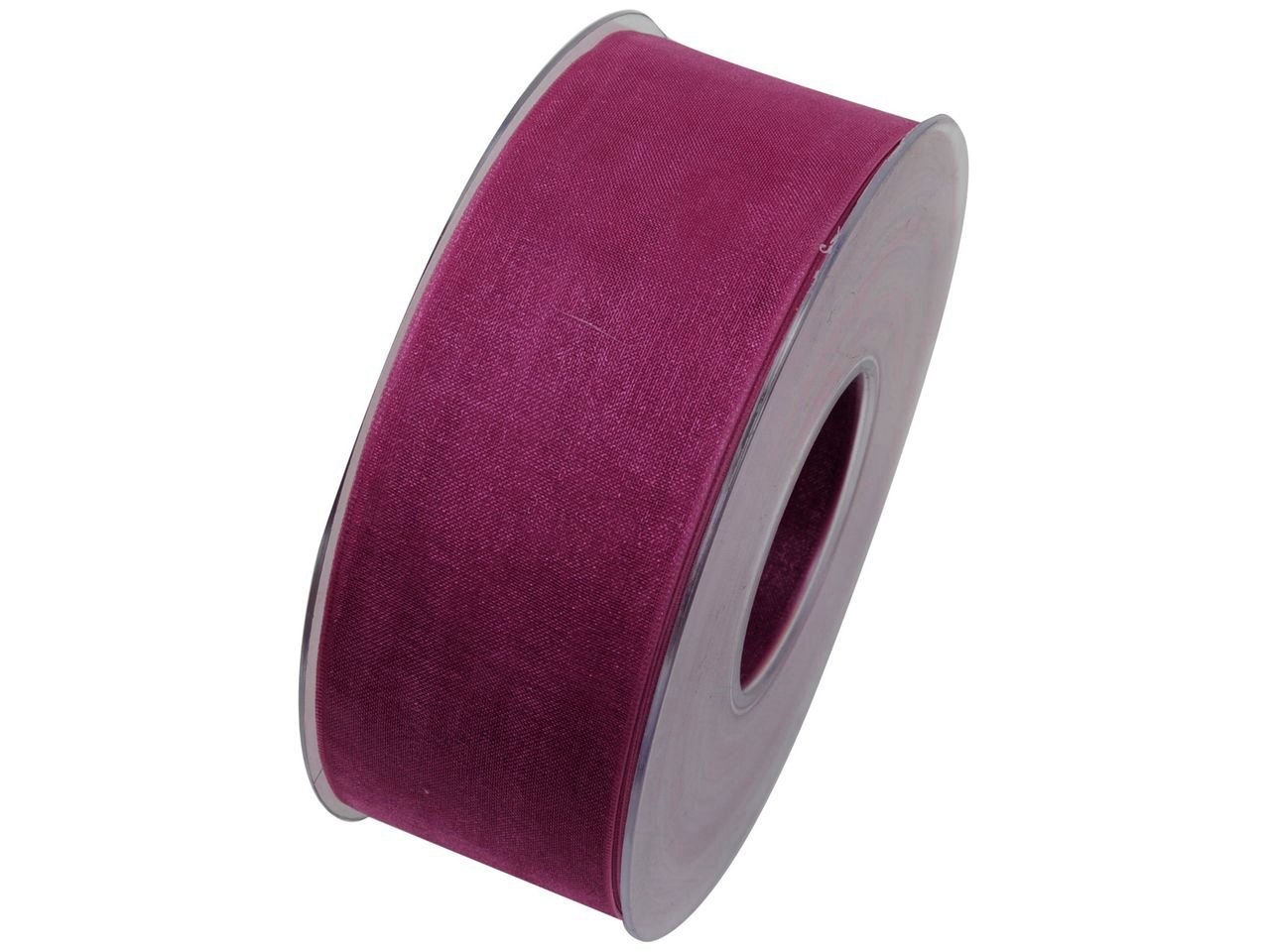 nastro organza magenta Goldina 40 mm x 1 mt
