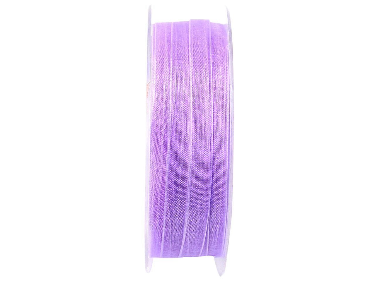 Nastro organza lilla 7mm Goldina busta da 5mt