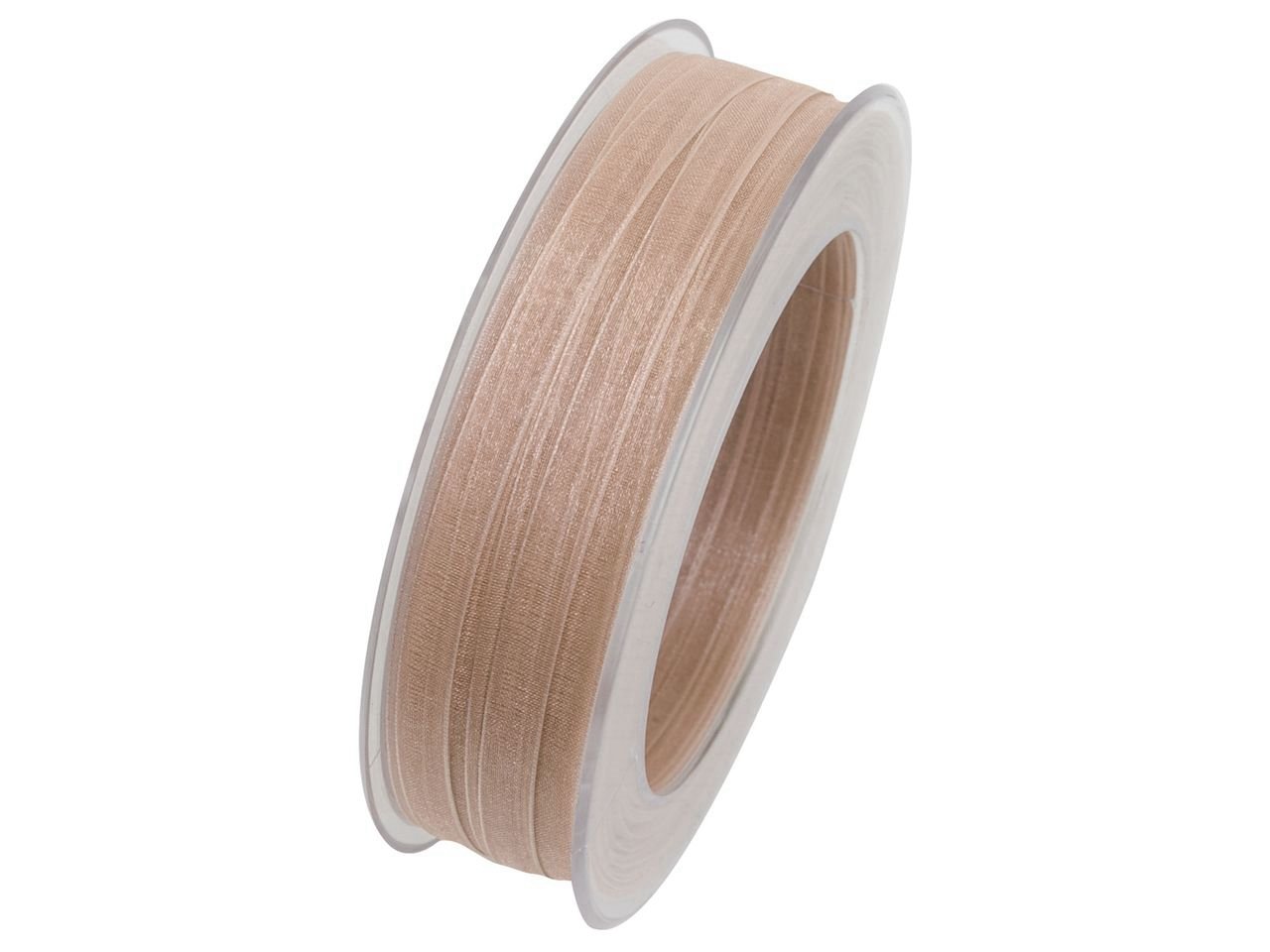nastro organza natura 7mm Goldina busta da 5mt