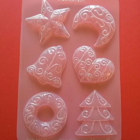 Stampo stella cuore campana staedtler