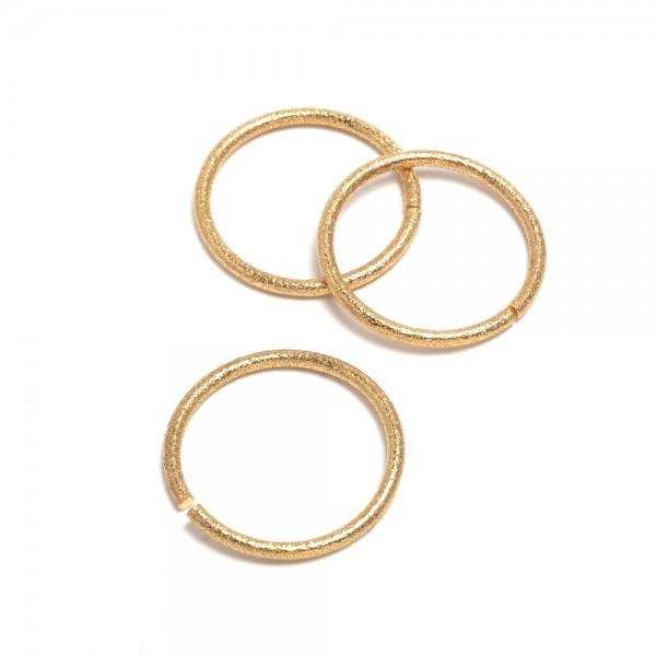 Anello di congiunzione colore oro mm16 menoni busta da 20 pezzi