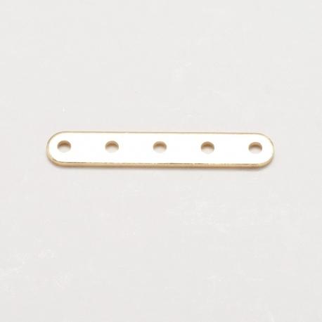 Distanziatore mm 25 colore oro menoni busta da 20 pezzi