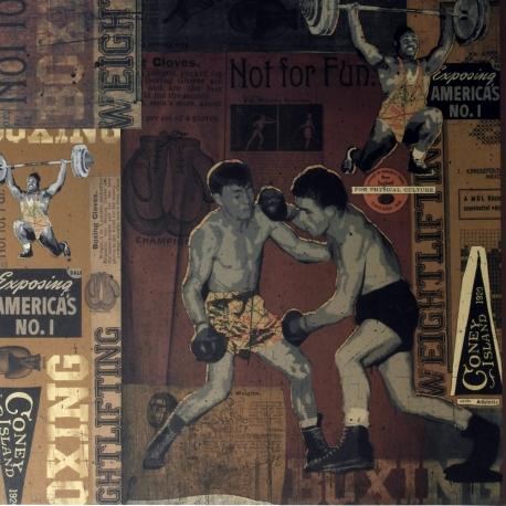 Carta da scrapbooking vintage  boxe stamperia foglio