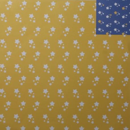 Carta da scrapbooking stelline stamperia foglio
