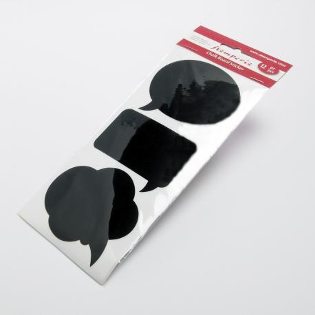 Etichetta lavagna fumetto