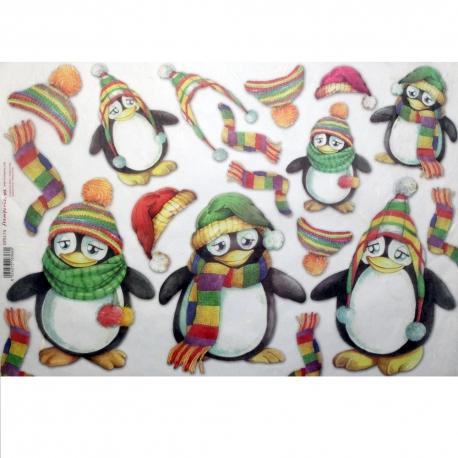 Pinguini stamperia 33x48