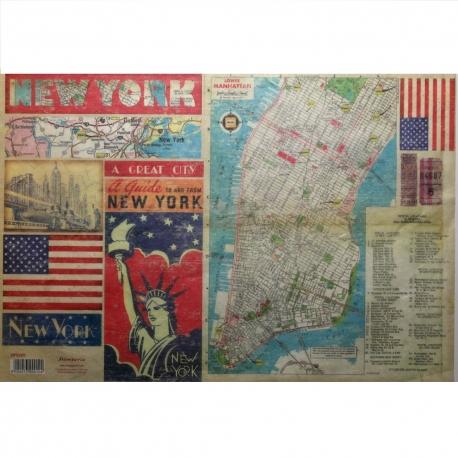 Carta riso New York stamperia 33x48