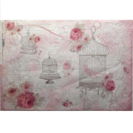 Carta riso Liberty stamperia 33x48