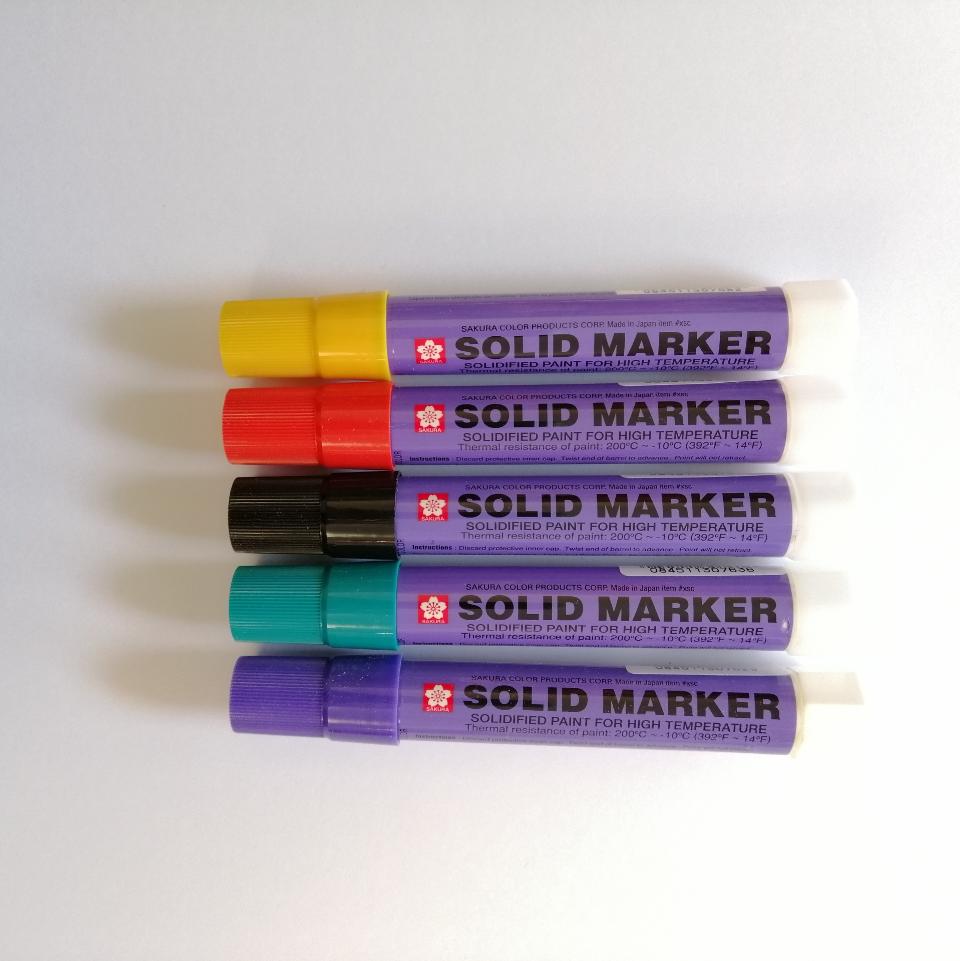 Sakura solid marker pastello industriale sakura diametro 20mm