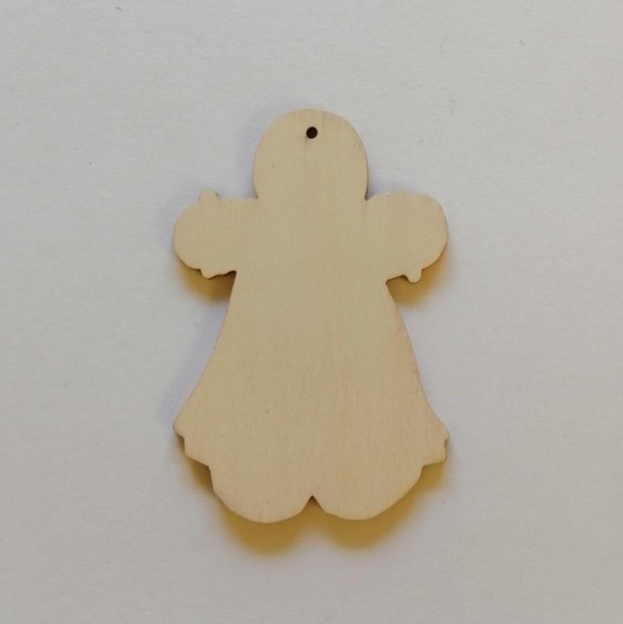 Sagome in Legno da decorare Ginger Matilde 67836 8,5x5,5cm
