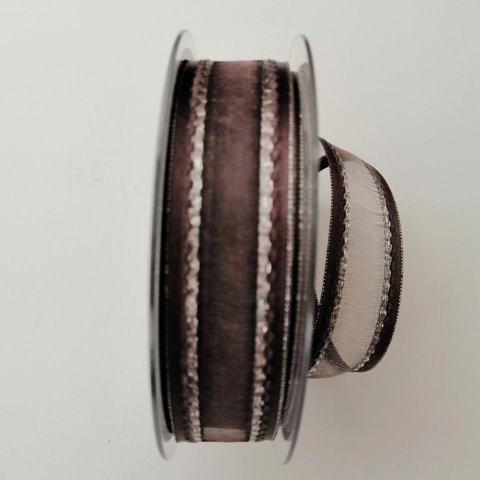 decoro tortora trasparente ed argento pbs fondo tortora mm25