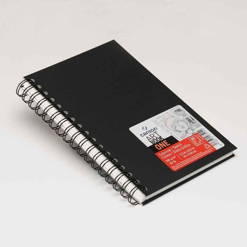 SKETCH ART BOOK ONE Canson FORMATO 14 x 21,6 cm 100G/MQ