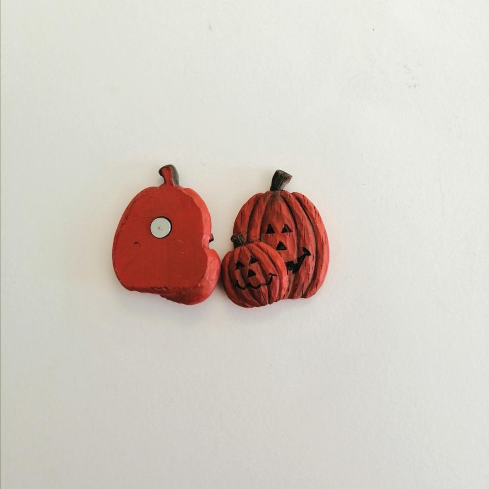 Calamita zucca  stamperia 4,5x3,5 cm