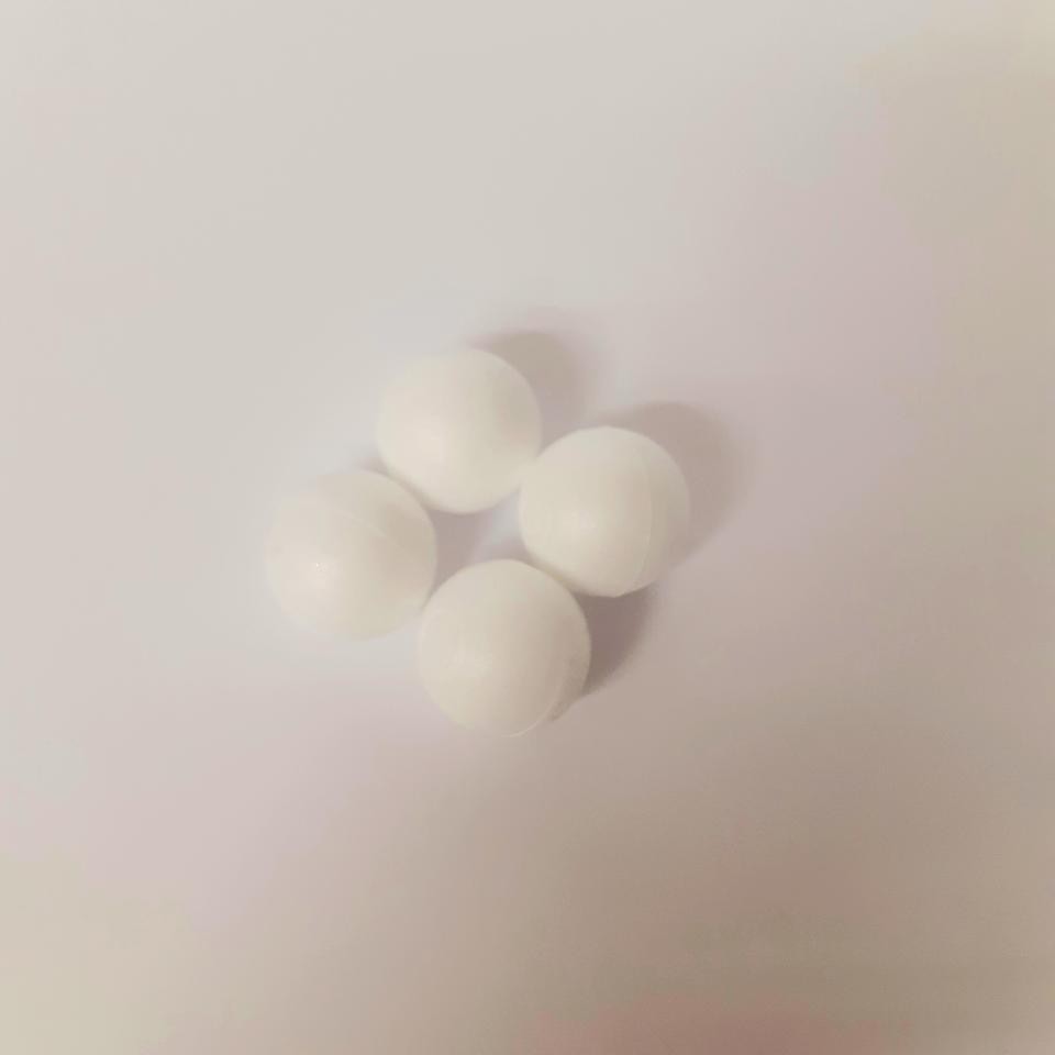 Pallina di polistirolo  arti e grafica diametro 3 cm confezione 10 pz