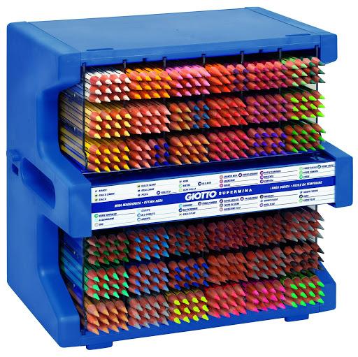 Kit Colorare Giotto Supermina (12 Matite) + Turbo Color Pennarelli (12 Colori) - Ideale Per Scuola E Disegno Creativo