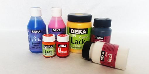 colore per stoffa fai da te da 25ml Deka permanent per stoffe chiare