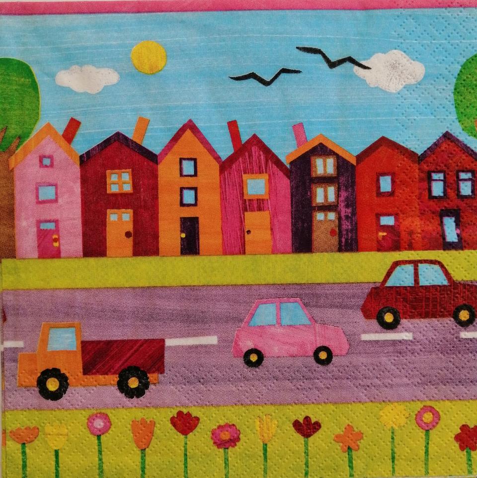 tovaglioli per decoupage case e automobili arti e grafica busta da 2 pezzi 33 x 33 cm