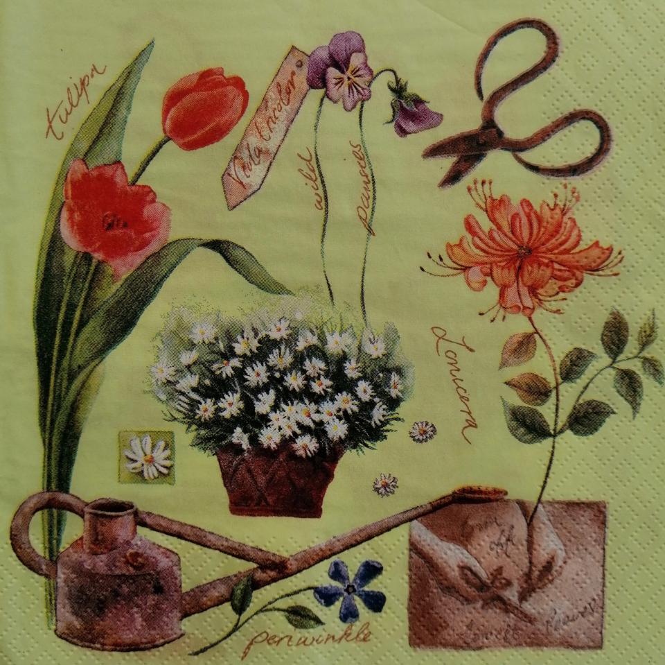 tovaglioli per decoupage fiorie attrezzi arti e grafica busta da 2 pezzi 33 x 33 cm