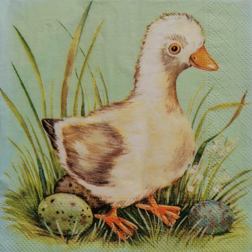 tovaglioli per decoupage anatroccolo arti e grafica busta da 2 pezzi 33 x 33 cm