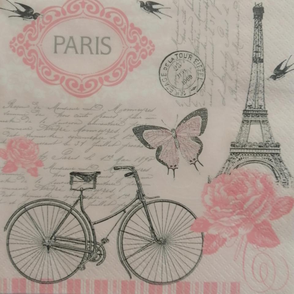 tovaglioli per decoupage parigi arti e grafica busta da 2 pezzi 30x30