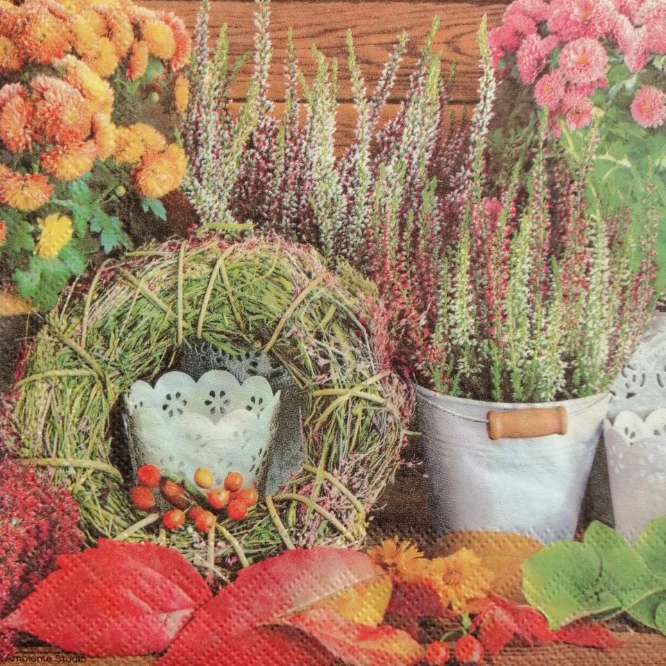 tovaglioli per decoupage autunno arti e grafica busta da 2 pezzi 33 x 33 cm