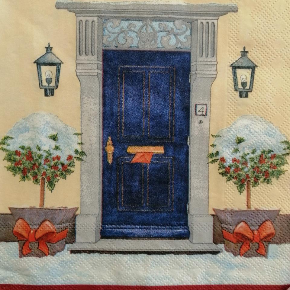 tovaglioli per  decoupage  casa addobbata arti e grafica busta da 2 pezzi 33x33