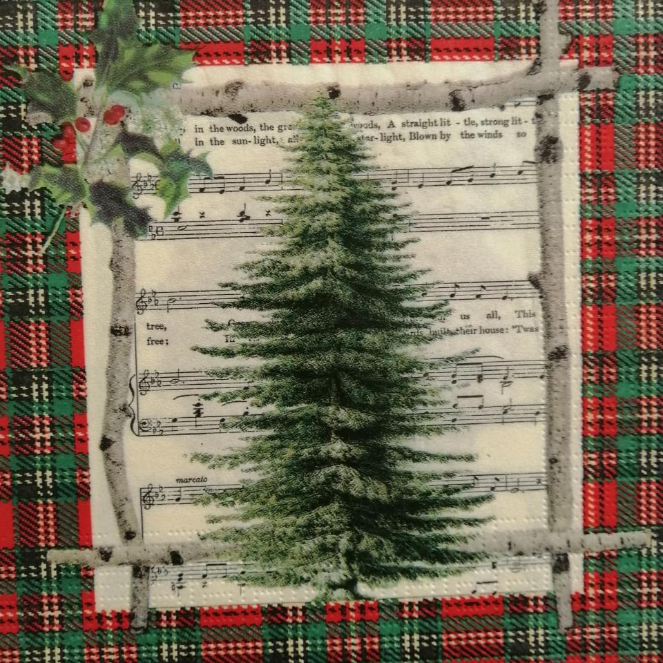 tovaglioli per decoupage albero di natale arti e grafica busta da 2 pezzi 33x33
