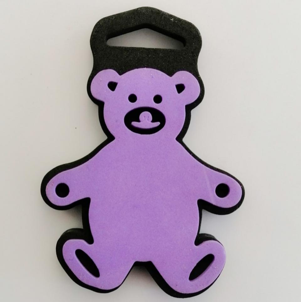 timbro in gomma a forma di orsetto stamperia 6cm x 10cm