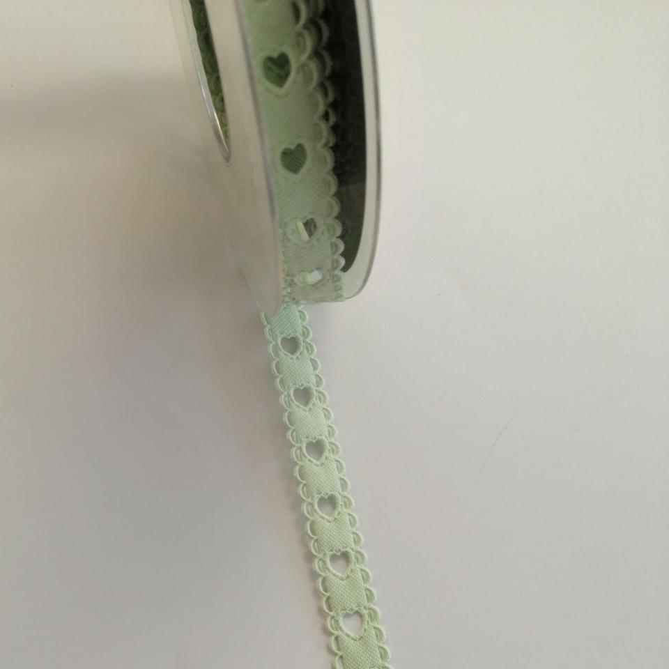nastro decorativo verde chiaro goldina 15mm x 1 metro