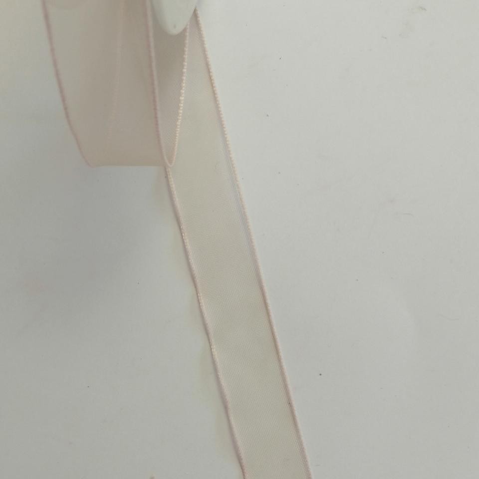 nastro organza champagne Stafil 15 mm x 1 metro
