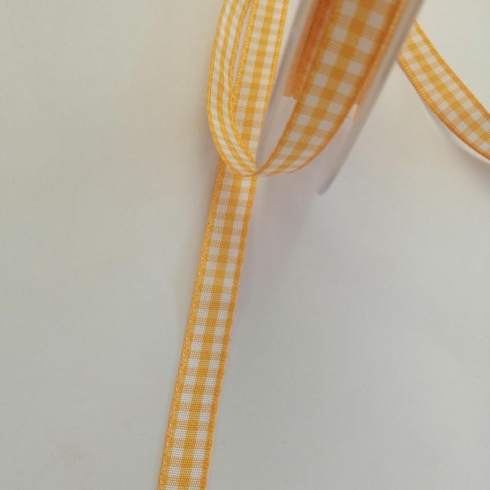 nastro quadrettato bianco e giallo stafil 10mm x 1 metro