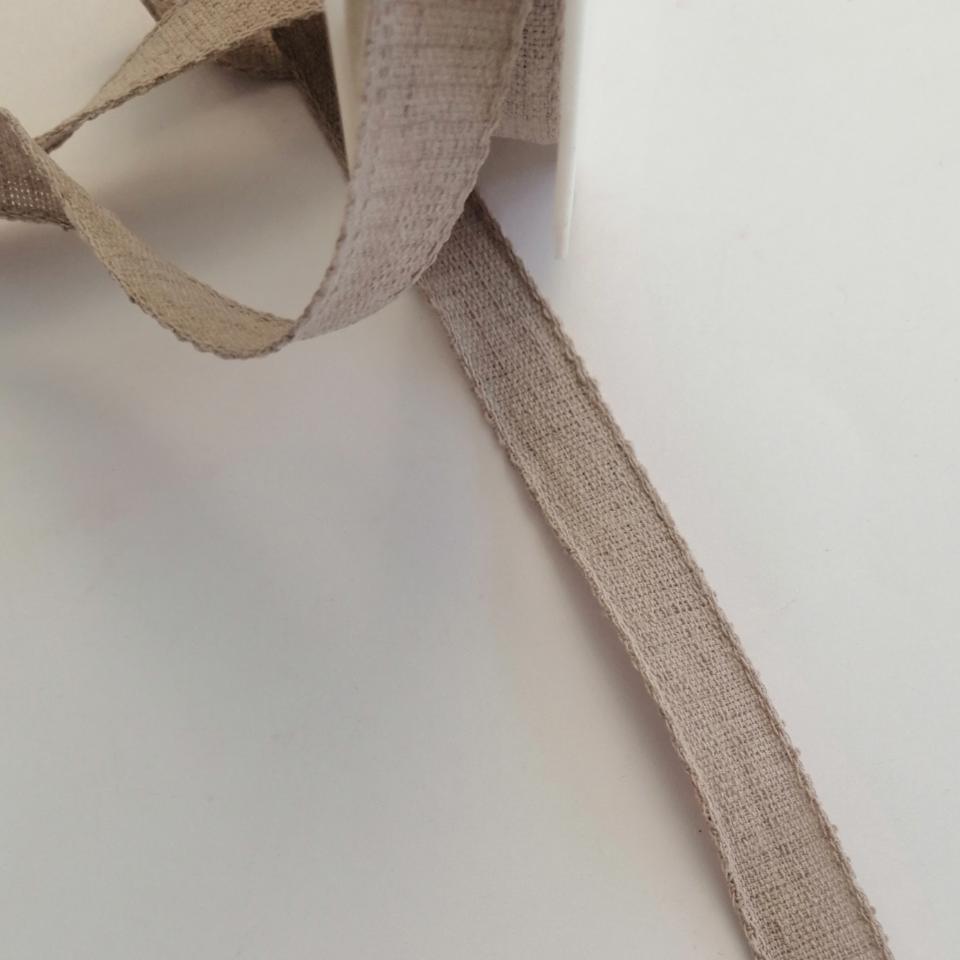 nastro grigio  effetto tela stafil 15 mm x 1 mt