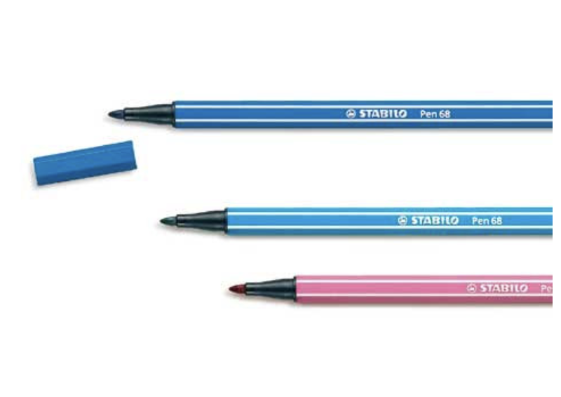 Pennarello  Stabilo  PEN 68 colore Carminio 49