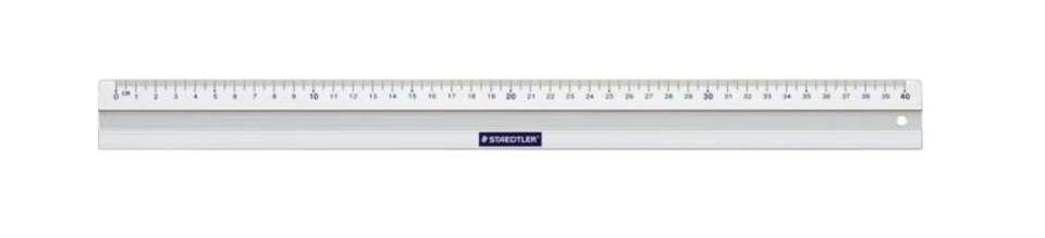 Righello Argento  staedtler  Alluminio misura 40 cm